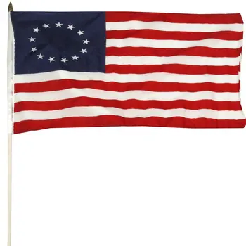 90 x 150 cm Betsy Ross NAS Zgodovina Zastave Krožne 13 Zvezda Zastava Poliester Dvojno Žico in Visoko Kakovost zda Banner NN036 3