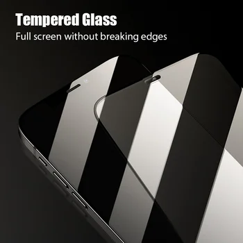9D Zaščito Stekla za IPhone 13 Mini Mini 12 11 Pro Max X XS XR Screen Protector Film za Iphone 7 8 6 6S Plus SE2020 Stekla 4