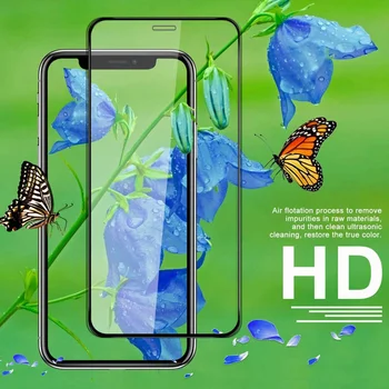 9D Zaščito Stekla za IPhone 13 Mini Mini 12 11 Pro Max X XS XR Screen Protector Film za Iphone 7 8 6 6S Plus SE2020 Stekla 5