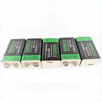 9V 1180mAh litij-ionsko baterijo, USB polnilni baterijski detektor igrača skladu finder baterija za ponovno polnjenje brezplačna dostava