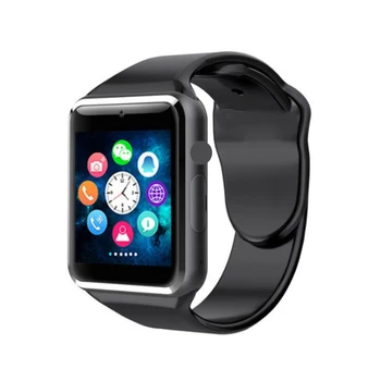 A1 Pametno Gledati Bluetooth Klicno Kartico Sim Večjezični Smartwatch Elektronika Tracker Relogio Masculino Smartband Za Android Telefon