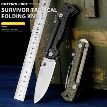 Ad-15 visoko trdoto jekla hladno nož za kampiranje, pohodništvo self-defense folding nož lovski nož za preživetje orodja