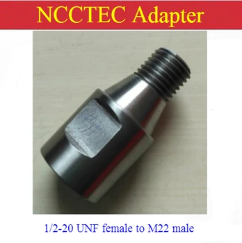 Adapter za Priključek 1/2-20 UNF Ženski Hrbtni M22 Moški/ Pretvorbo Roko Električni Vrtalnik, da Diamantni Vrtalni Stroj Kronski Svedri 0