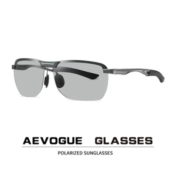AEVOGUE sončna Očala Za Moške Pol Okvir Polarizirana Očala sončna Očala Šport UV400 AE1060