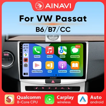 Ainavi Multimedijski Predvajalnik Za Volkswagen VW Passat B6 B7 CC 2007-2016 Carplay Radio Android Auto Avto Radio 4G GPS DSP48EQ 2din