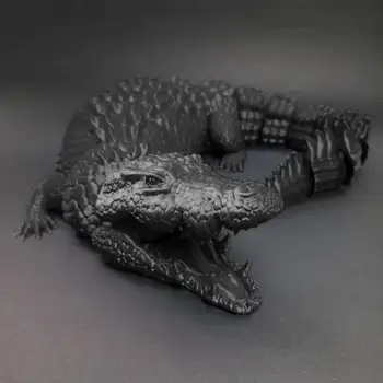 Akcijska Figura Model 3D Tiskanja Realne Krokodili Obliko Akcijskega Slika Dekor Premično Spojen Dejanje Slika Dekor Darila dom dekor 1