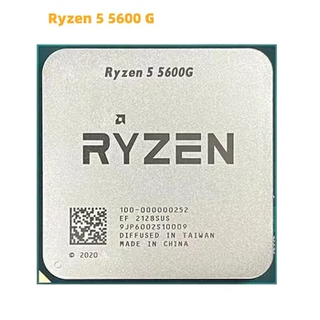 AMD Ryzen 5 5600G R5 5600G 3.9 GHz Šest-Core Dvanajst-Nit 65W CPU Procesor L3=16M 100-000000252 Vtičnico AM4