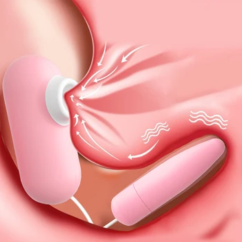 Analni Vagina Bullet Vibracijsko Jajce USB Sesanju Massager Mini G Spot Klitoris Massager Stimulacija Penisa Čep, Vibrator Seks Igrače