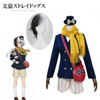 Anime Bungou Potepuške Pse Yumeno Kyusaku Cosplay Kostum celoten sklop z vrečko Halloween Kostum narejena po meri