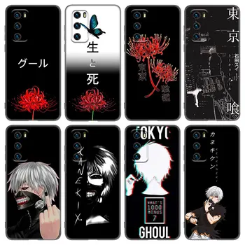 Anime Tokyo Ghoul Cvetje Primeru Telefon Za Huawei P50 P40 P30 P20 P10 P9 P8 Lite 2017 P Smart Ž S Pro 2021 Do Leta 2020 2019 2018 Pokrov