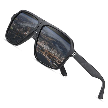AOFLY Kvadratnih Moške Polarizirana sončna Očala v Modi, Anti-glare Vožnje Odtenki Ženske Luksuzne blagovne Znamke Oblikovalec Oculos UV400