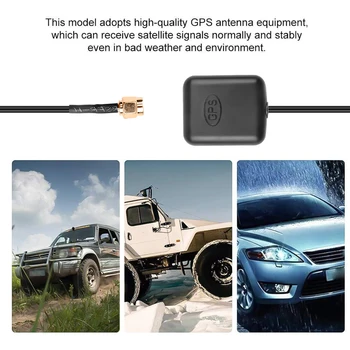 Avto GPS Antena SMA Priključek 300 cm Kabel GPS Sprejemnikom Auto Antenski Adapter za DVD Navigacija določanje Položaja Avtomobilski Pribor 2