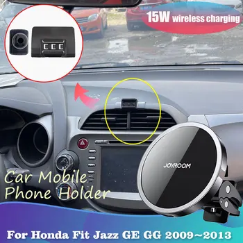 Avto Nosilec za Telefon, za Honda Fit Jazz GE GG 2009~2013 2010 Zraka Vent Posnetek Magnetno Stojalo Brezžičnih Polnilnih Accessorie iPhone