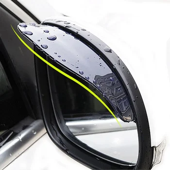 Avto Rearview Mirror Dež Odtenek Rainproof Rezila Za Mercedes Benz A180 A200 A260 W203 W210 W211 AMG W204 C E S CLS CLK CLA SLK 0