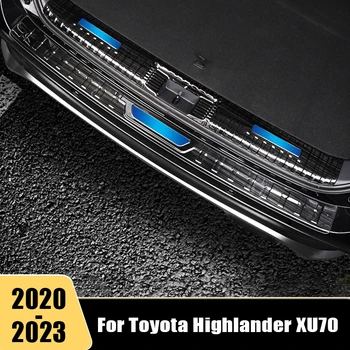 Avto Zadnji Odbijač Stopala Ploščo, Prtljažnik, Vrata Polico Stražar, Zaščitnik Pedala Kritje Za Toyota Highlander XU70 Kluger 2020 2021 2022 2023