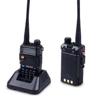Baofeng uv-5r walkie talkie Baofeng Dolgo Območje UKV-Two-way radio 5W Ročni Ham 128CH Wireless set 무전기 1