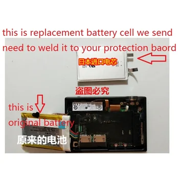 Baterije Celice za ONKYO PD-S10 DP-S1 Igralec Visoka Zmogljivost Nove Li Polymer Akumulatorske Zamenjava Treba Vara za Zaščito Odbor