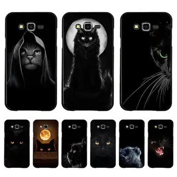 Black Cat Strmi Oko Primeru Telefon za Samsung A51 A30s A52 A71 A12 za Huawei Honor 10i za NASPROTNEGA vivo Y11 pokrov