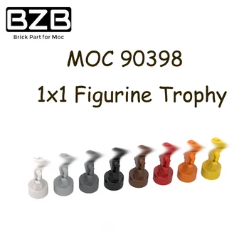BZB MOC 90398 1x1 Figur Trophy Gradnik Modela Otroci Igrače DIY Deli Opeke Brithday Najboljših Darila, Dodatki Sestavite Dele