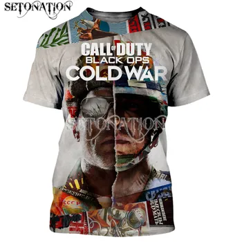 Call of Duty Warzone moški/ženske Nov modni kul 3D natisnjeni t-majice priložnostne Harajuku slog tshirt ulične vrhovi