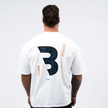 CBUM Moški T-shirt Chris Bumstead majice 100% bombaž THAVAGE Ženske Majica Kakovosti Digitalni Tisk NAM Velikost Oversize TEE 5