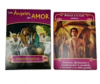 Celotno Španske Romance Angeli Oracle Kartice Stranka Puzzle Igre Smernice Prerokovanje Usode Oracle Stranka Angleški Krova Igre
