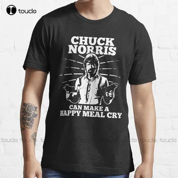 Chuck Norris Lahko Vesel Obrok Jok T-Shirt Hlajenje Srajce Za Moške Po Meri Aldult Teen Unisex Digitalni Tisk Tee Shirt Nova