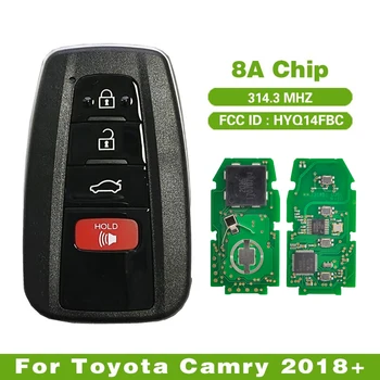 CN007182 Poprodajnem 4 Gumb Pametni Daljinski Ključ Za Toyota Camry 201-2020 FCC ID: HYQ14FBC 314MHz 8A Čip