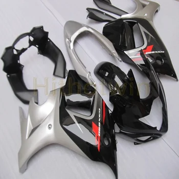 Custom motocikli oklep za GSX650F 2008 2009 2010 2011 2012+Vijaki+srebrna črna
