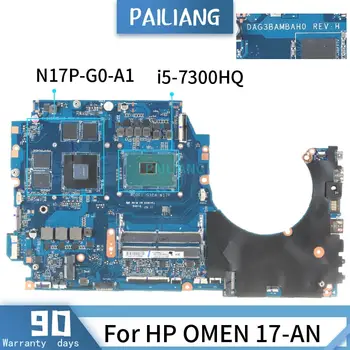 DAG3BAMBAH0 Za HP ZNAMENJE 17-JE SR32S i5-7300HQ N17P-G0-A1 Mainboard Prenosni računalnik z matično ploščo DDR4 preizkušen OK 0