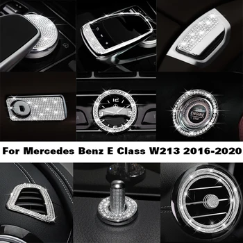 Diamond Nalepke Za Mercedes Benz, E Razred W213 E200 E300 Notranje Spremembe Diamond Avto Nalepke Za Dekoracijo Avto Dodatki