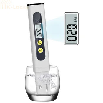 Digitalni PH TDS Meter Tester Temperatura Pero Vode Čistosti 0-9990ppm Filter za Akvarij Bazen z Vodo Monitor Analizator Merjenje