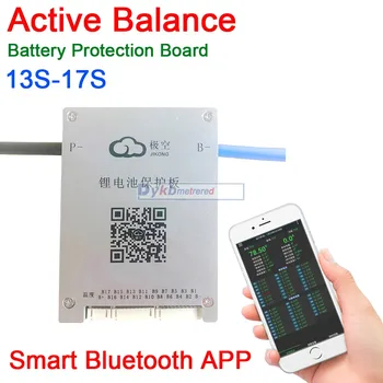 DYKB 13S-17 60A Aktivno Bilance Baterije Protection Board BMS 14S 16S 17 Smart Bluetooth APP Lifepo4 baterija li-ion LTO 48V 60V