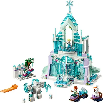 Elsa je Čarobni Ledena Palača gradniki Pepelka Princessing ledu Gradu Združljiv Lepinggoes Prijatelji 41148