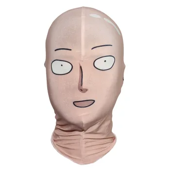 En Udarec Človek Cosplay Saitama Cosplay Masko Saitama Moških Pokrivala Anime Cosplay Kostum Elastična Klobuk
