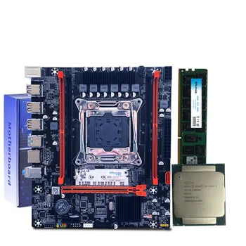 Envinda D4 matične plošče, Komplet z Xeon E5 2630V3 LGA2011-3CPU 8GB DDR4 RAM REG ECC Pomnilnik PC4 Set 2