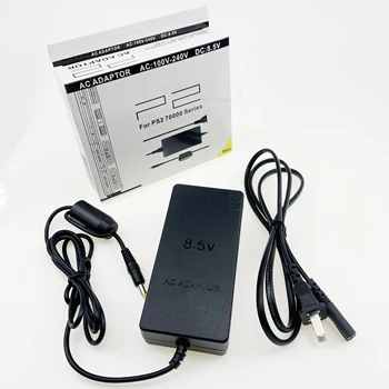 EU Black Priročen NAPAJALNIK Za PS2 Slim 70000 Serije Polnilnik) napajalnik Kabel usb Kabel Ponudbe Za PlayStation 2 NAS Plug