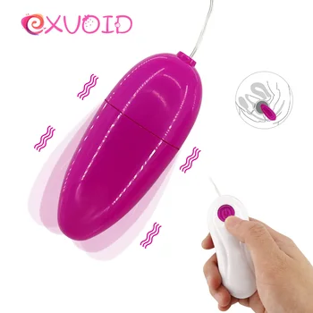 EXVOID Jajce Vibrator za Klitoris Stimulator G-Spot Massager Daljinski upravljalnik Spola Igrače, za Pare, za Odrasle Izdelek Ženski Masturbator