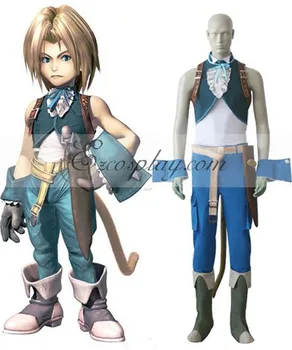Final Fantasy IX Zidane Plemenski Cosplay Kostum E001