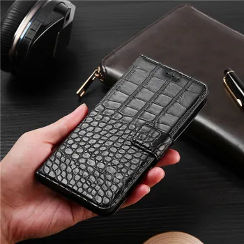 Flip Primeru Telefon za Huawei Vzpon P8 Lite / P8 Mini Ale-L21 Kritje Krokodil Tekstura Usnja Oblikovanje Knjige Luksuzni Coque Wllet Capa 3