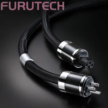 FURUTECH Alfa PS-950-18 Alfa-OCC Dirigent Ogljikovih Vlaken Vodilnih Vročina Nadgradnjo Napajalni Kabel, Napajalni Kabel 0