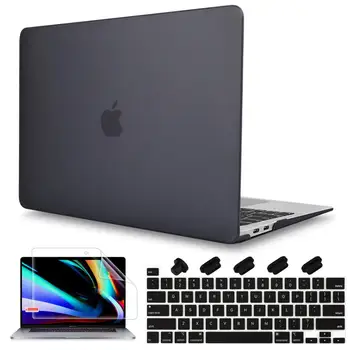 Gladko Mat Plastika Trdo Lupino kovček za MacBook Pro 16-inch 2020 2019 Model A2141 Kritje Dotik bar & Dotik ID Tipkovnico Kože