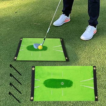 Golf Usposabljanje Mat Swing Odkrivanje Vazeci Pad Golf Prakse, Pomoči Za Usposabljanje, Blazine