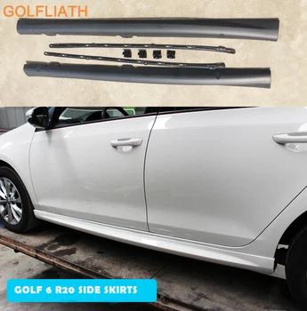 GOLFLIATH R20 slog ABS dirkalnika bodykit strani krila za Volkswagen VW Golf 6 MK6 GTI R20