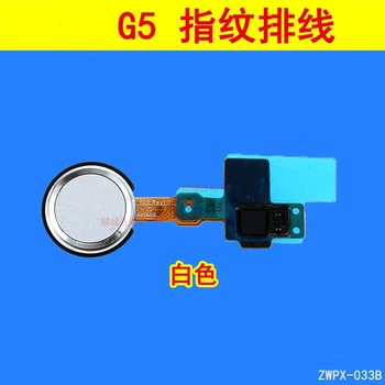 Gumb za domačo stran Prstnih Senzor Za LG-G5 Dvojno H845 Dvojno H860N Dvojno H868 H840 H850 VS987 Flex Kabel Dotik rezervnih Delov