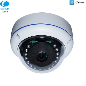 H. 265 Varnosti IP Kamera 5MP POE 1,7 mm Fisheye Objektiv 180 Stopinj Xmeye APP Dome ONVIF Zaprtih CCTV Kamere IR Nočno opazovanje