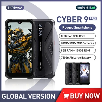 HOTWAV Cyber 9 Pro Pametni telefon Robusten Helio P60 8GB 128GB Mobilni Telefon 6.3