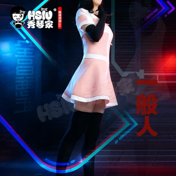 HSIU Anime Akudama Pogon Cosplay Navadna Oseba Kratko krilo celoten sklop cosplay kostumi Brezplačno ogrlica + zapestnica 1