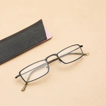 iboode Moda Ultralahkih Obravnavi Očala Moški Ženske Classic iz Nerjavečega Jekla Okvir Presbyopia Očala HD Smolo Leče za Očala