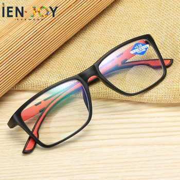 IENJOY TR90 Obravnavi Očala Ženske Moški Anti Modra Svetloba Presbyopia Očala Bifocal Bližini daleč Daljnovidnost Očala